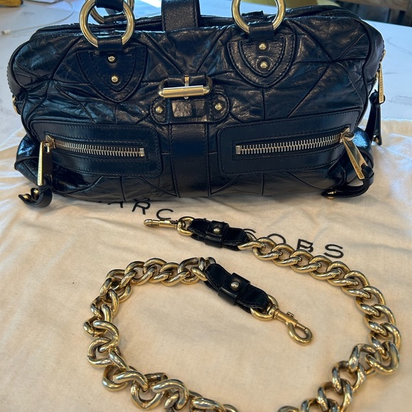 Marc Jacobs, Black Leather Bag - Picture 9 of 9